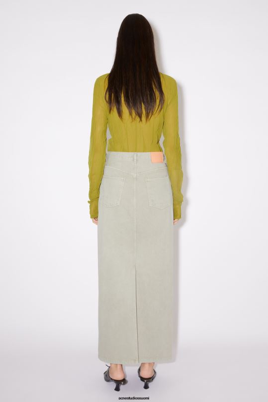 Acne Studios vaatteet beige/harmaa 0VF2B354 ahdistunut denimhame