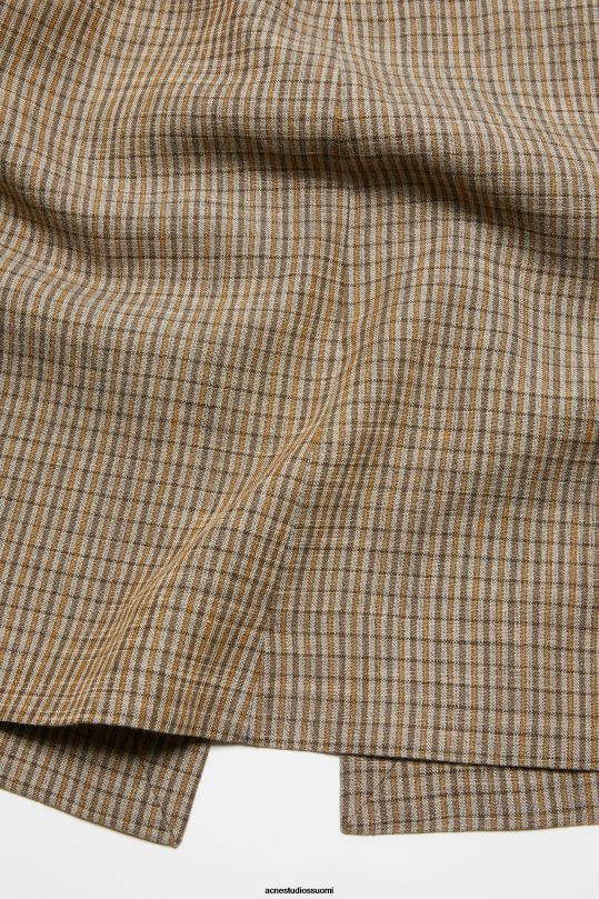 Acne Studios vaatteet moni ruskea 0VF2B263 räätälöity hame