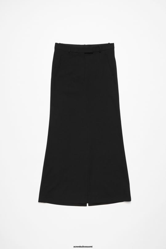Acne Studios vaatteet musta 0VF2B265 räätälöity hame