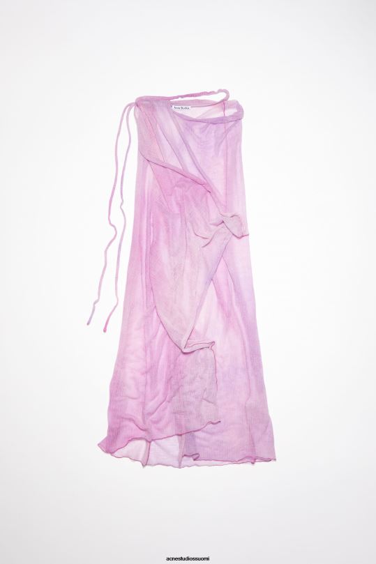 Acne Studios vaatteet orkidea violetti 0VF2B350 käärehame kiitoradaesitys