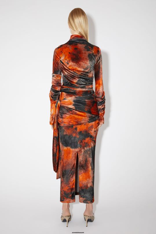 Acne Studios vaatteet ruoste oranssi 0VF2B348 käärehame kiitoradaesitys