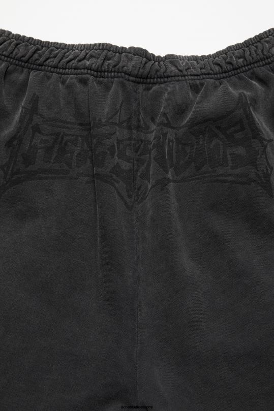 Acne Studios vaatteet haalistunut musta 0VF2B297 verkkarit