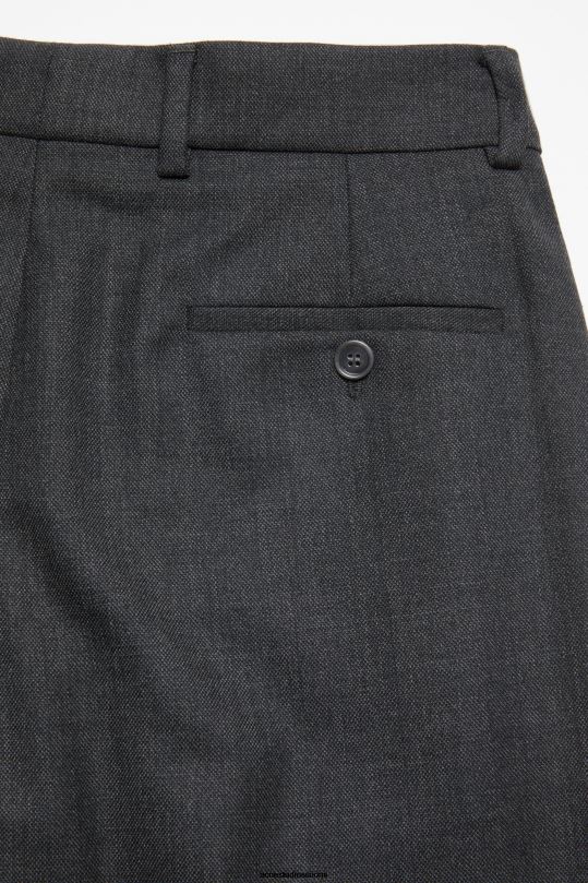 Acne Studios vaatteet harmaa 0VF2B296 räätälöidyt wrap-housut