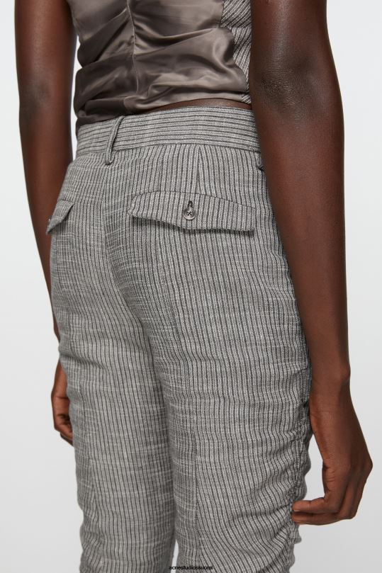 Acne Studios vaatteet harmaa melansi 0VF2B300 nestemäiset housut