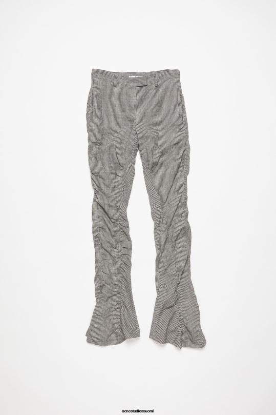 Acne Studios vaatteet harmaa melansi 0VF2B300 nestemäiset housut