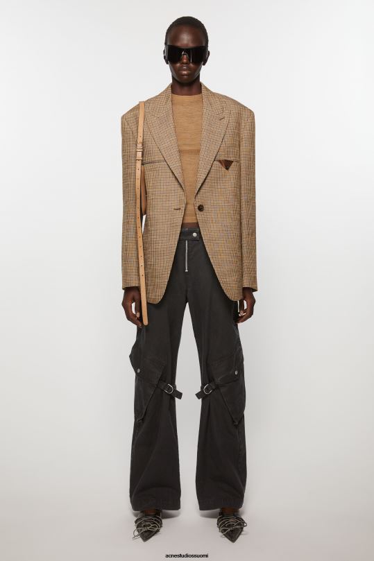 Acne Studios vaatteet hiilen harmaa 0VF2B305 cargo-housut