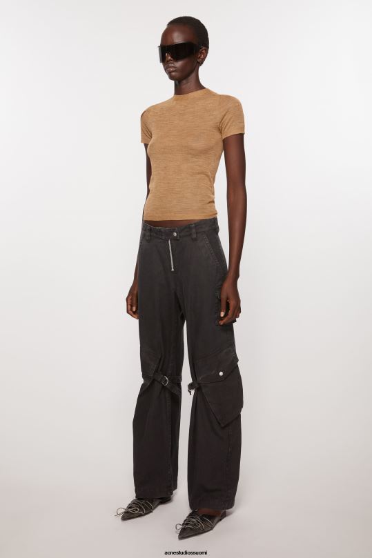 Acne Studios vaatteet hiilen harmaa 0VF2B305 cargo-housut