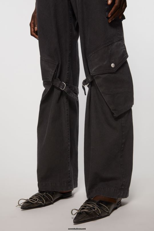 Acne Studios vaatteet hiilen harmaa 0VF2B305 cargo-housut