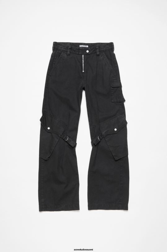 Acne Studios vaatteet hiilen harmaa 0VF2B305 cargo-housut