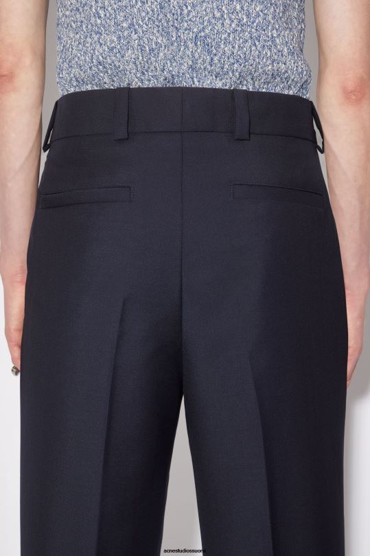 Acne Studios vaatteet laivasto 0VF2B1194 räätälöidyt housut