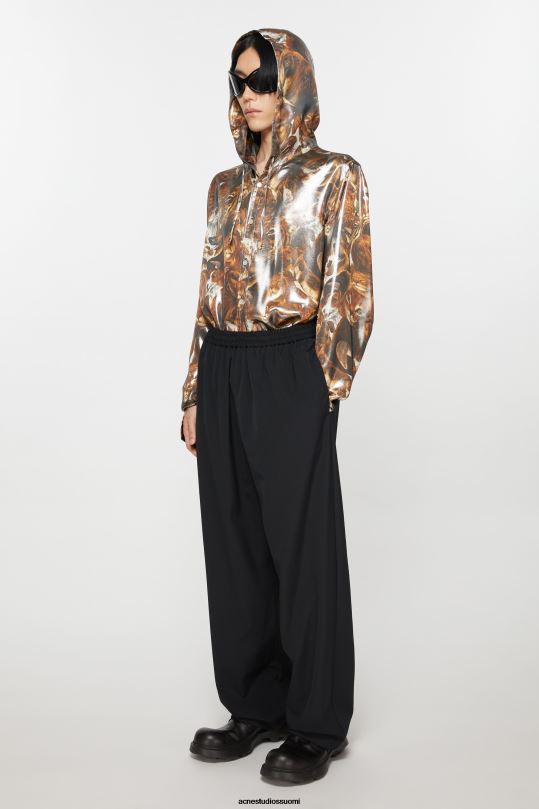 Acne Studios vaatteet musta 0VF2B1040 räätälöidyt housut