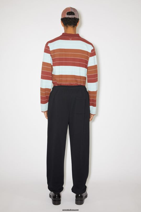 Acne Studios vaatteet musta 0VF2B1057 puuvillaiset verkkarit unisex