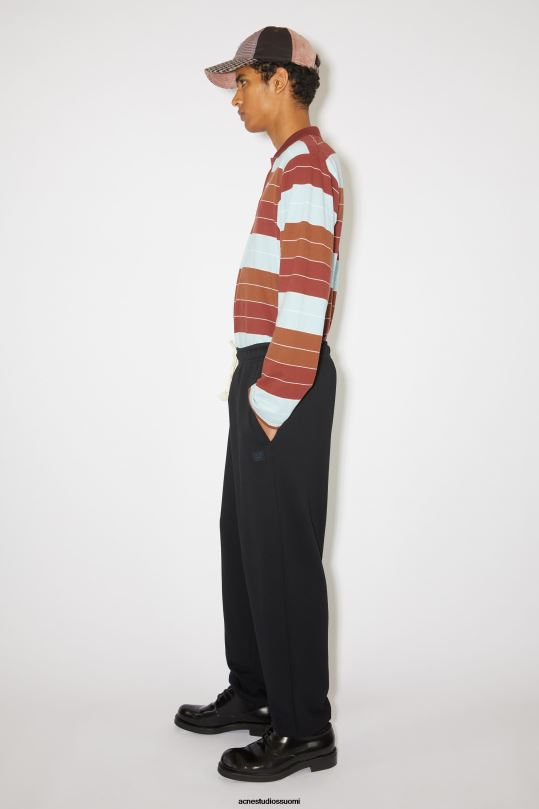 Acne Studios vaatteet musta 0VF2B1057 puuvillaiset verkkarit unisex