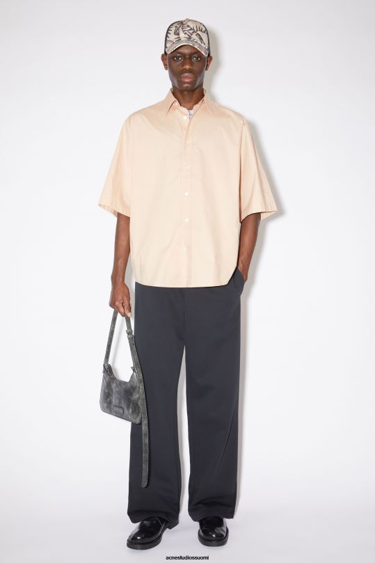 Acne Studios vaatteet musta 0VF2B1064 puuvillaiset verkkarit