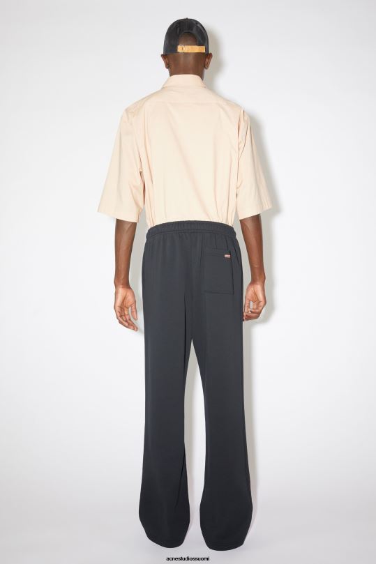 Acne Studios vaatteet musta 0VF2B1064 puuvillaiset verkkarit