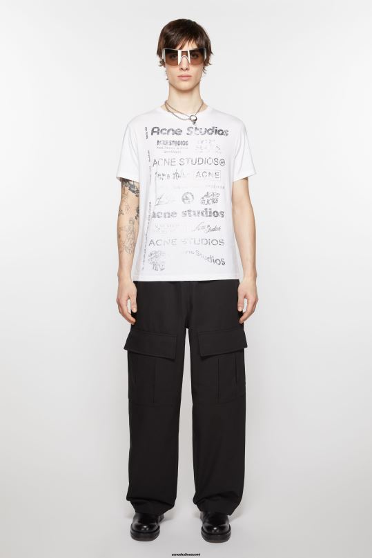 Acne Studios vaatteet musta 0VF2B1096 cargo-housut