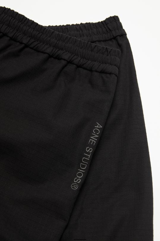 Acne Studios vaatteet musta 0VF2B1096 cargo-housut