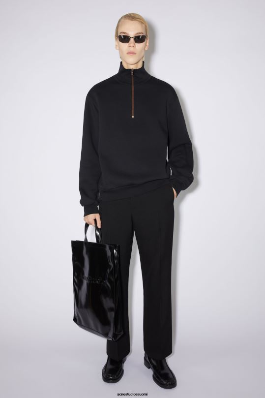 Acne Studios vaatteet musta 0VF2B1169 räätälöidyt housut