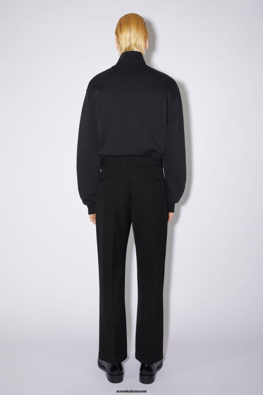 Acne Studios vaatteet musta 0VF2B1169 räätälöidyt housut