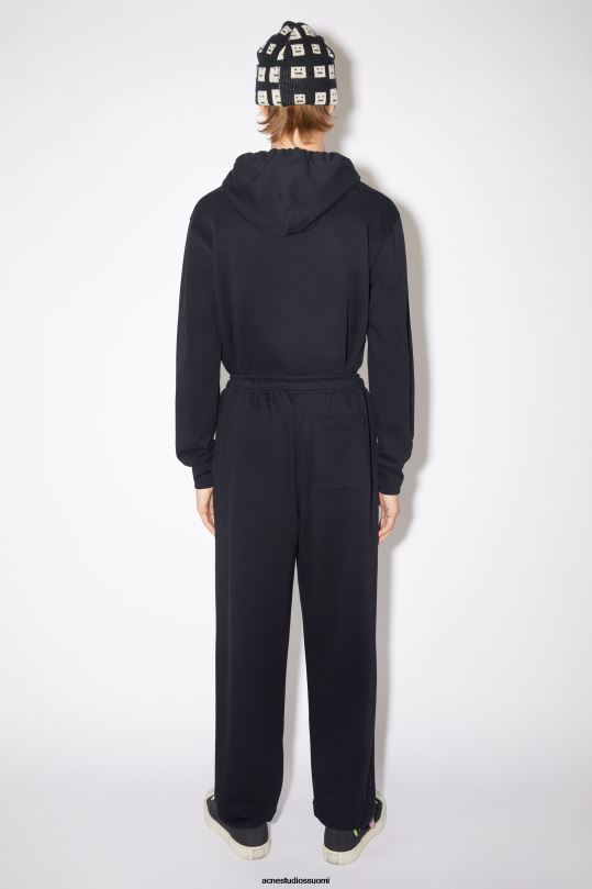 Acne Studios vaatteet musta 0VF2B1183 fleece-verkkarit unisex
