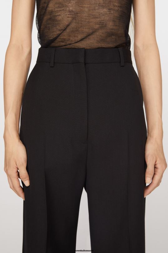 Acne Studios vaatteet musta 0VF2B128 rennot räätälöidyt housut