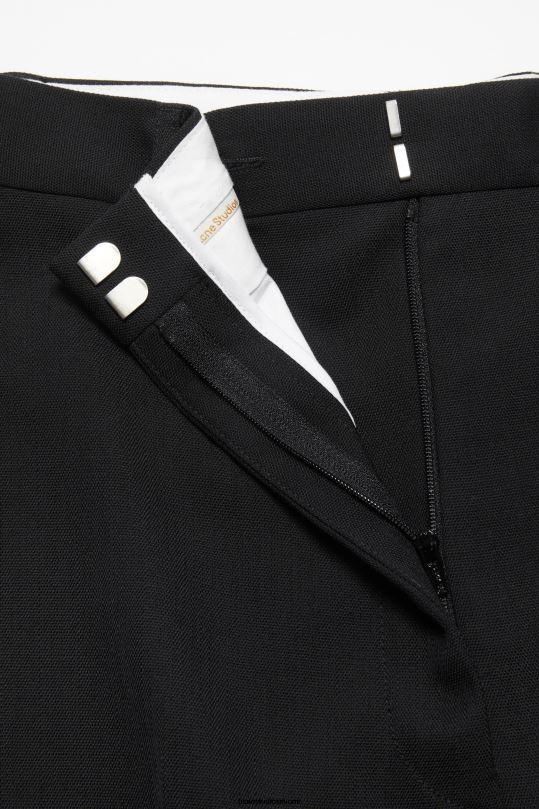 Acne Studios vaatteet musta 0VF2B128 rennot räätälöidyt housut