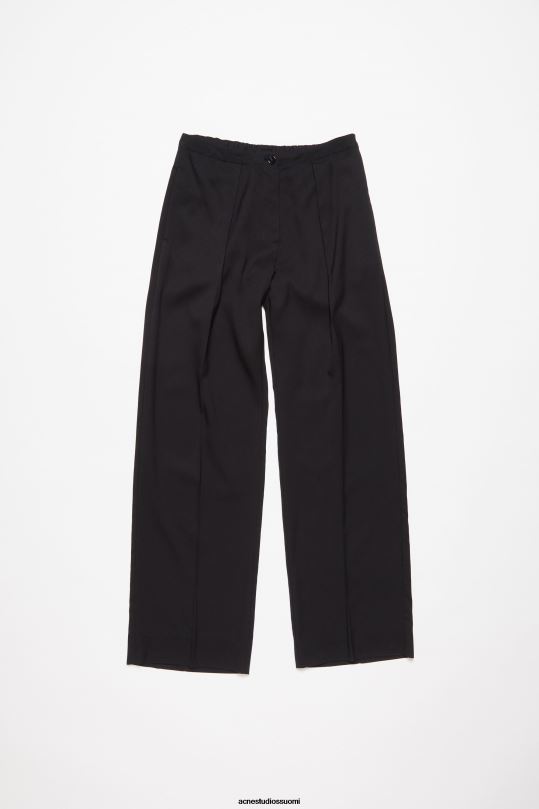 Acne Studios vaatteet musta 0VF2B287 räätälöidyt housut