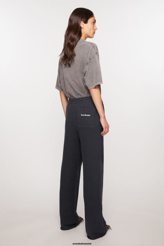 Acne Studios vaatteet musta 0VF2B308 logoiset verkkarit