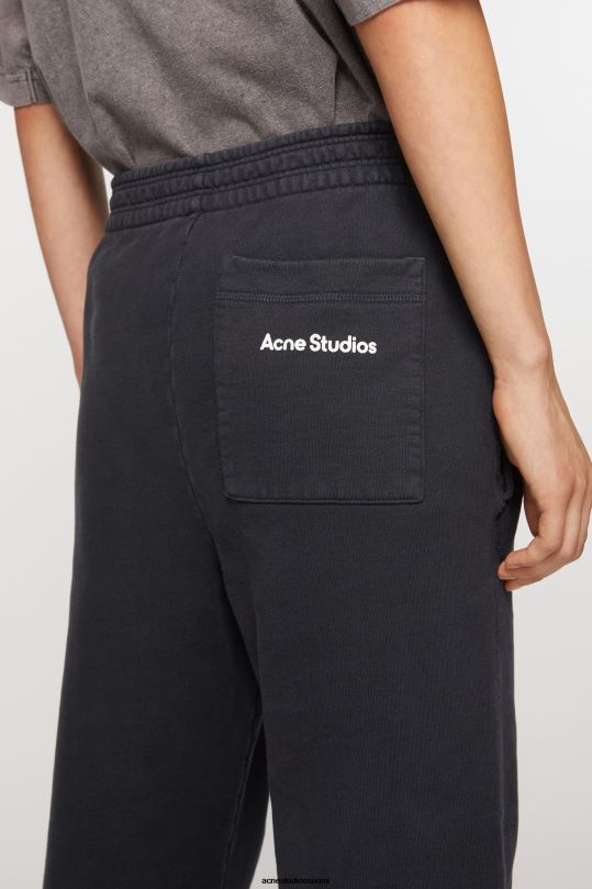 Acne Studios vaatteet musta 0VF2B308 logoiset verkkarit