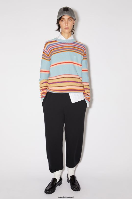 Acne Studios vaatteet musta 0VF2B318 puuvillaiset verkkarit unisex