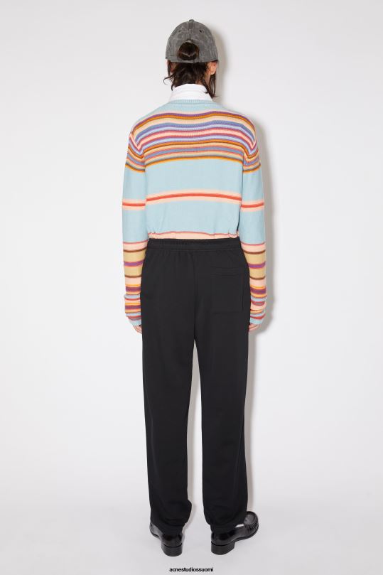 Acne Studios vaatteet musta 0VF2B318 puuvillaiset verkkarit unisex