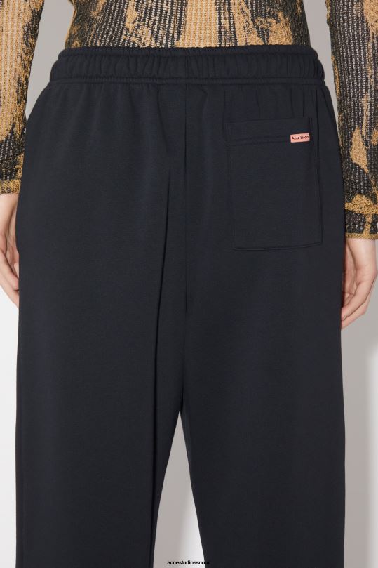 Acne Studios vaatteet musta 0VF2B332 puuvillaiset verkkarit