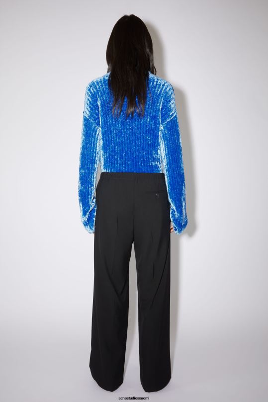 Acne Studios vaatteet musta 0VF2B403 räätälöidyt housut