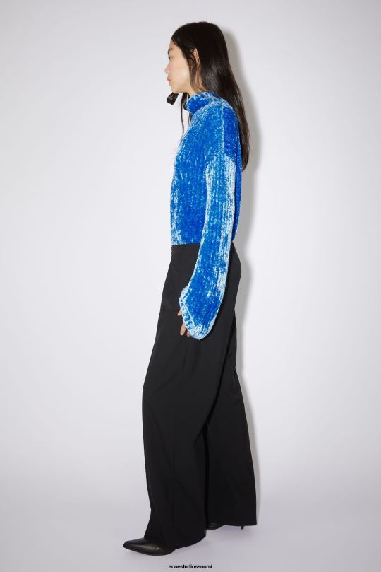Acne Studios vaatteet musta 0VF2B403 räätälöidyt housut