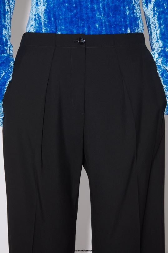 Acne Studios vaatteet musta 0VF2B403 räätälöidyt housut