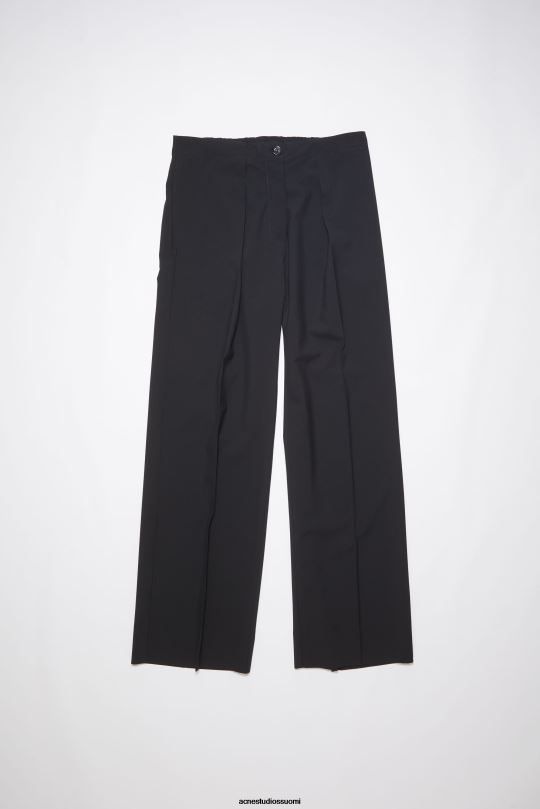 Acne Studios vaatteet musta 0VF2B403 räätälöidyt housut