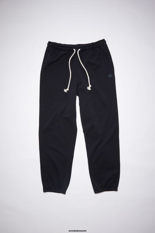 Acne Studios vaatteet musta 0VF2B417 fleece-verkkarit unisex
