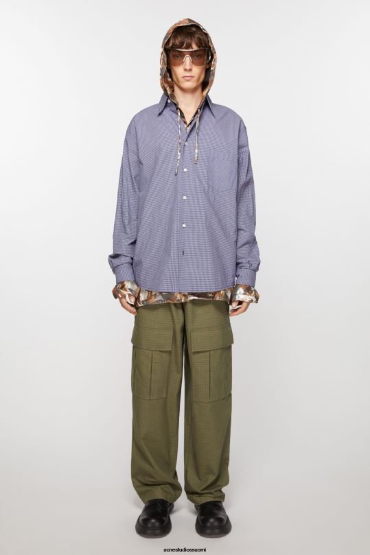 Acne Studios vaatteet oliivinvihreä 0VF2B1097 cargo-housut