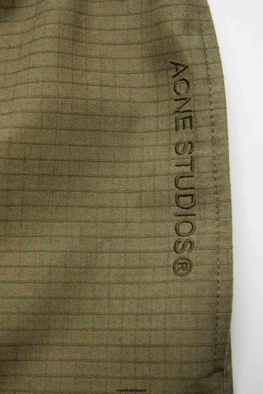 Acne Studios vaatteet oliivinvihreä 0VF2B1097 cargo-housut