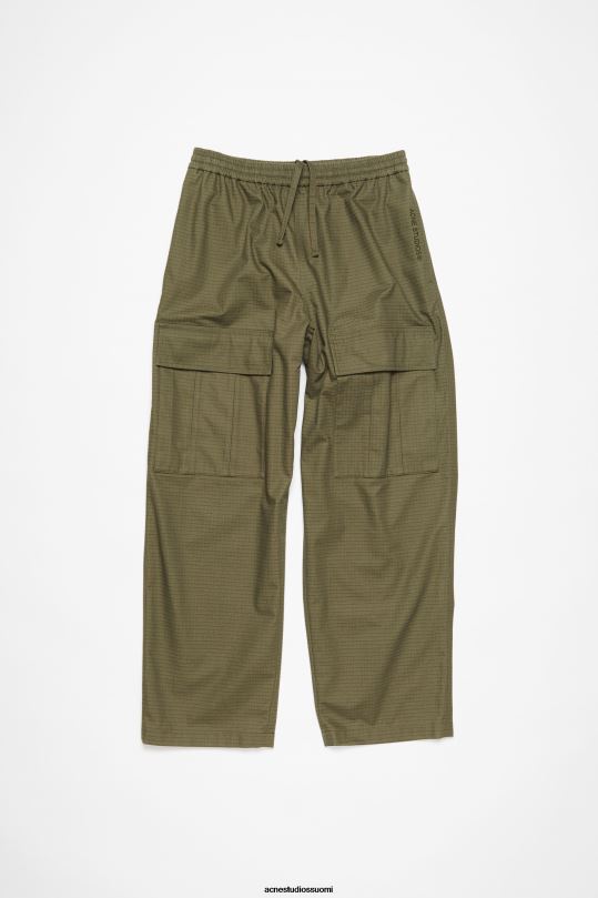 Acne Studios vaatteet oliivinvihreä 0VF2B1097 cargo-housut