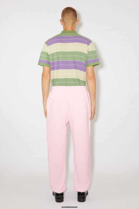 Acne Studios vaatteet vaalea pinkki 0VF2B1054 puuvillaiset verkkarit unisex