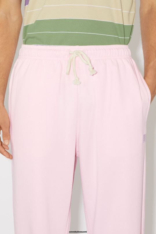 Acne Studios vaatteet vaalea pinkki 0VF2B1054 puuvillaiset verkkarit unisex
