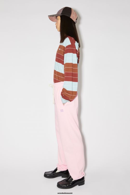 Acne Studios vaatteet vaalea pinkki 0VF2B315 puuvillaiset verkkarit unisex