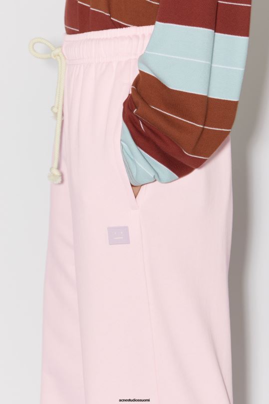 Acne Studios vaatteet vaalea pinkki 0VF2B315 puuvillaiset verkkarit unisex