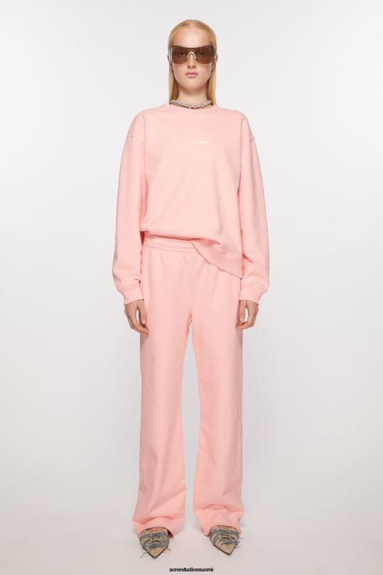 Acne Studios vaatteet vaaleanpunainen 0VF2B298 verkkarit