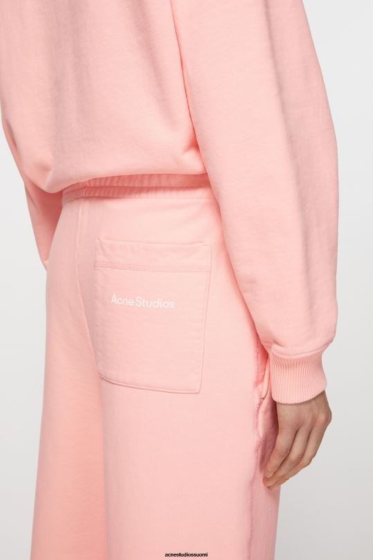 Acne Studios vaatteet vaaleanpunainen 0VF2B298 verkkarit