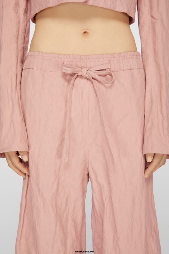Acne Studios vaatteet vanha pinkki 0VF2B294 arkihousut