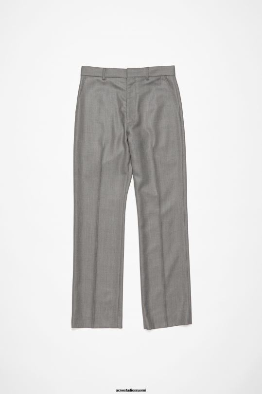 Acne Studios vaatteet vintage harmaa melange 0VF2B1037 räätälöidyt housut
