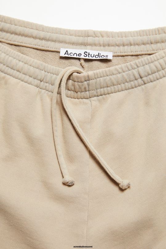 Acne Studios vaatteet betonin harmaa 0VF2B1102 puuvillaiset shortsit