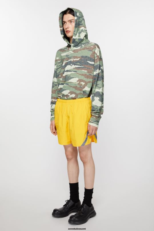 Acne Studios vaatteet keltainen 0VF2B1110 uimashortsit